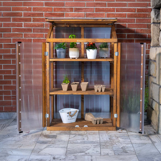 Mini serre en bois ORIGINE