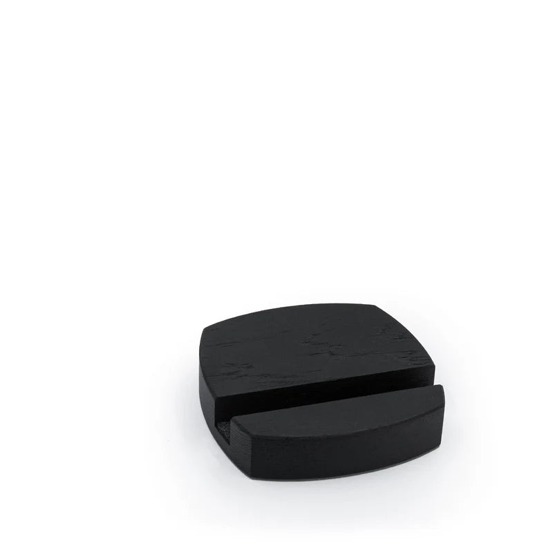 Support de téléphone portable arrondi, noir
