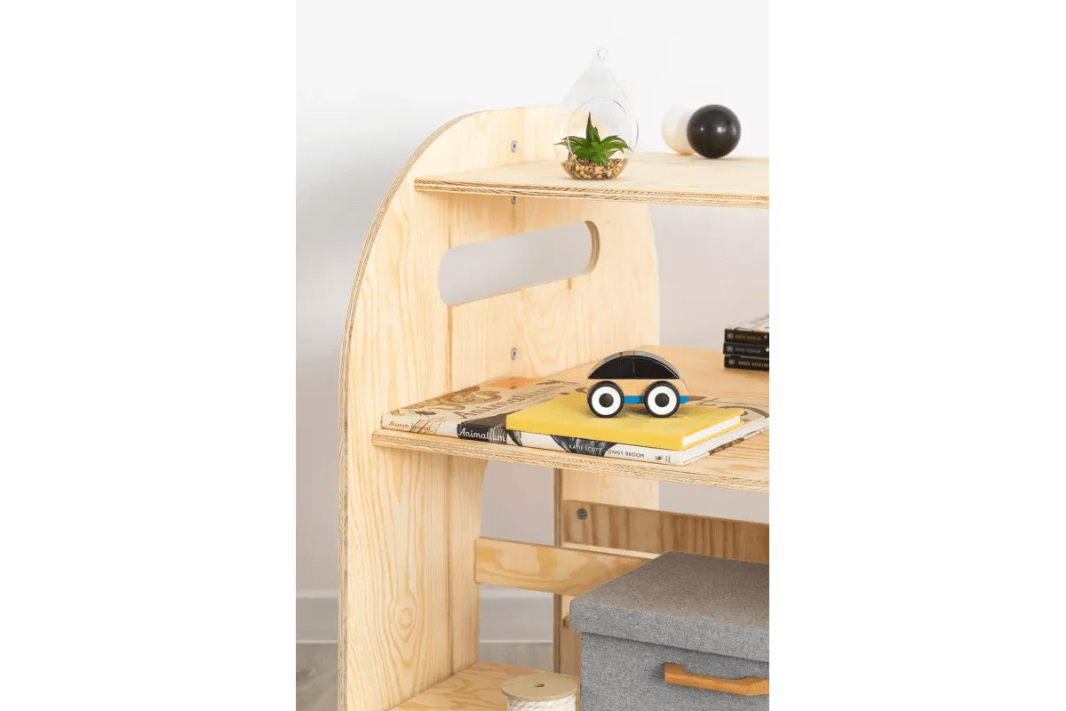 Bibliothèque en contreplaqué Pin MUNDI 40x60 - La Cabane à Loulous