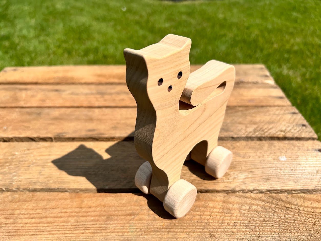 Mon Chat à tirer en bois - La Grande Récré Mon Chat à tirer en bois - La Grande Récré