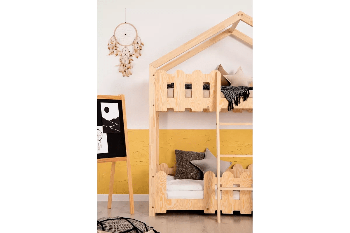Lit superposé Kaiko en Bois Fait Main - La Cabane à Loulous