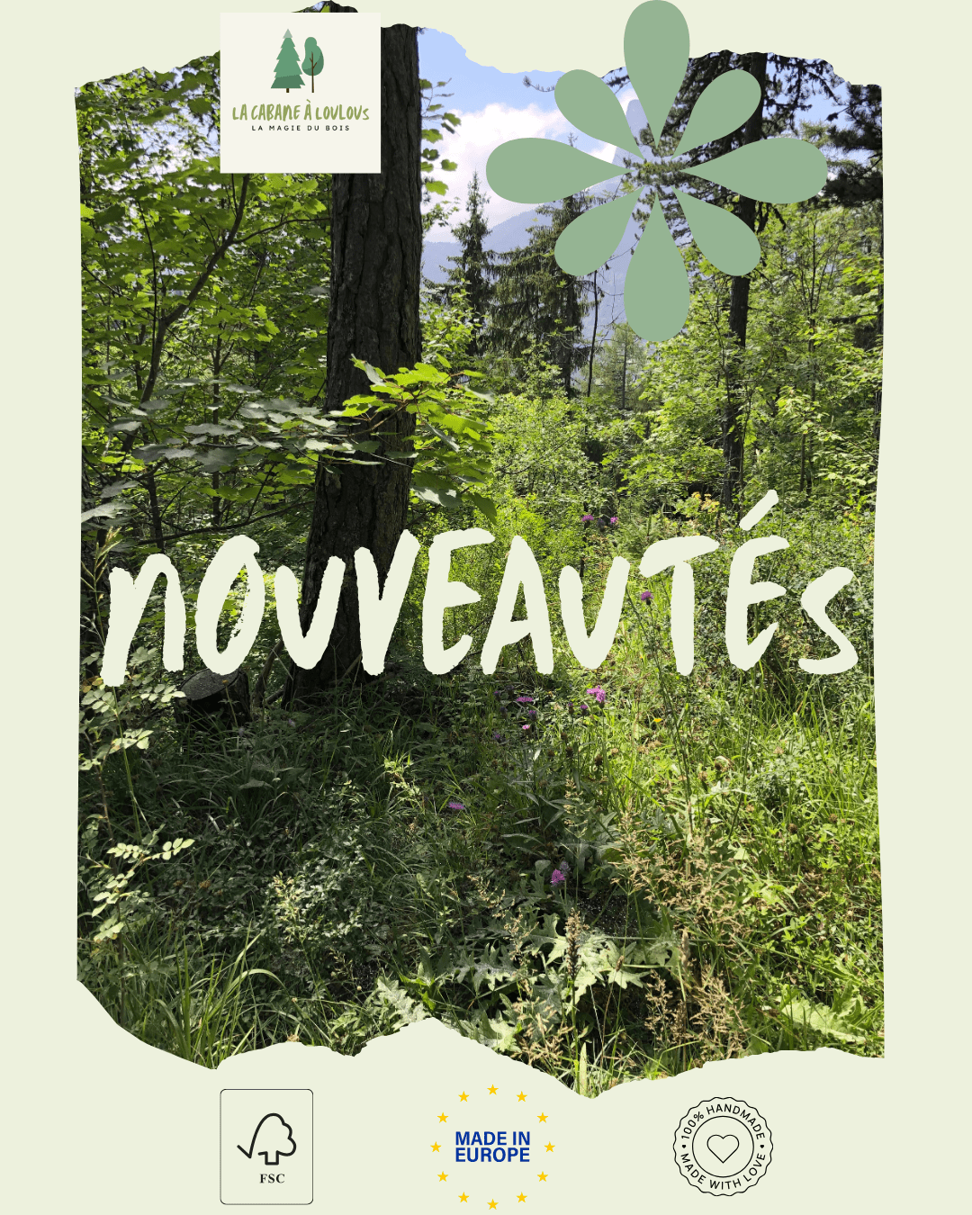 Nouveautés Magie du Bois - La Cabane à Loulous