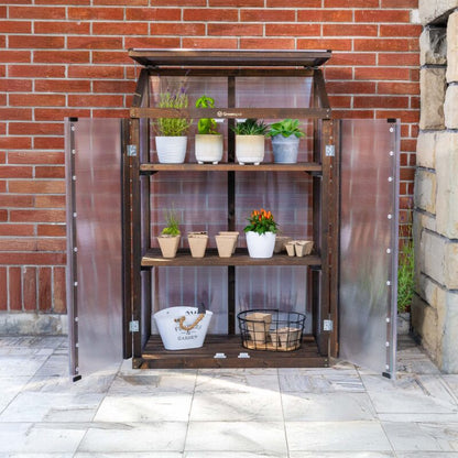 Mini serre en bois ORIGINE