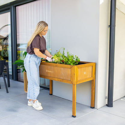 Potager surélevé en bois