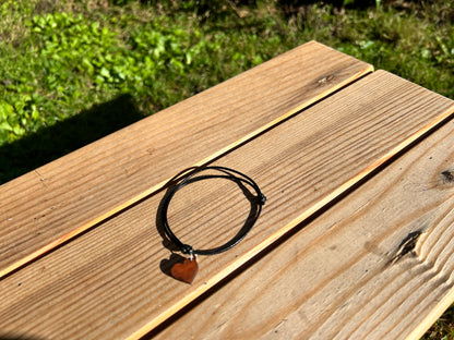 Bracelet Minimaliste en Bois Fait Main