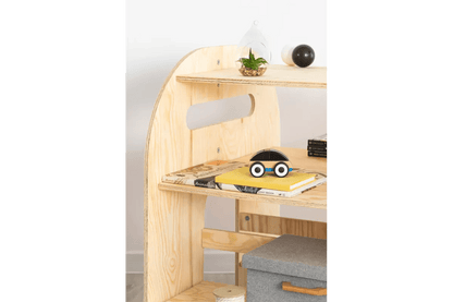Bibliothèque en contreplaqué Pin MUNDI 40x60 - La Cabane à Loulous