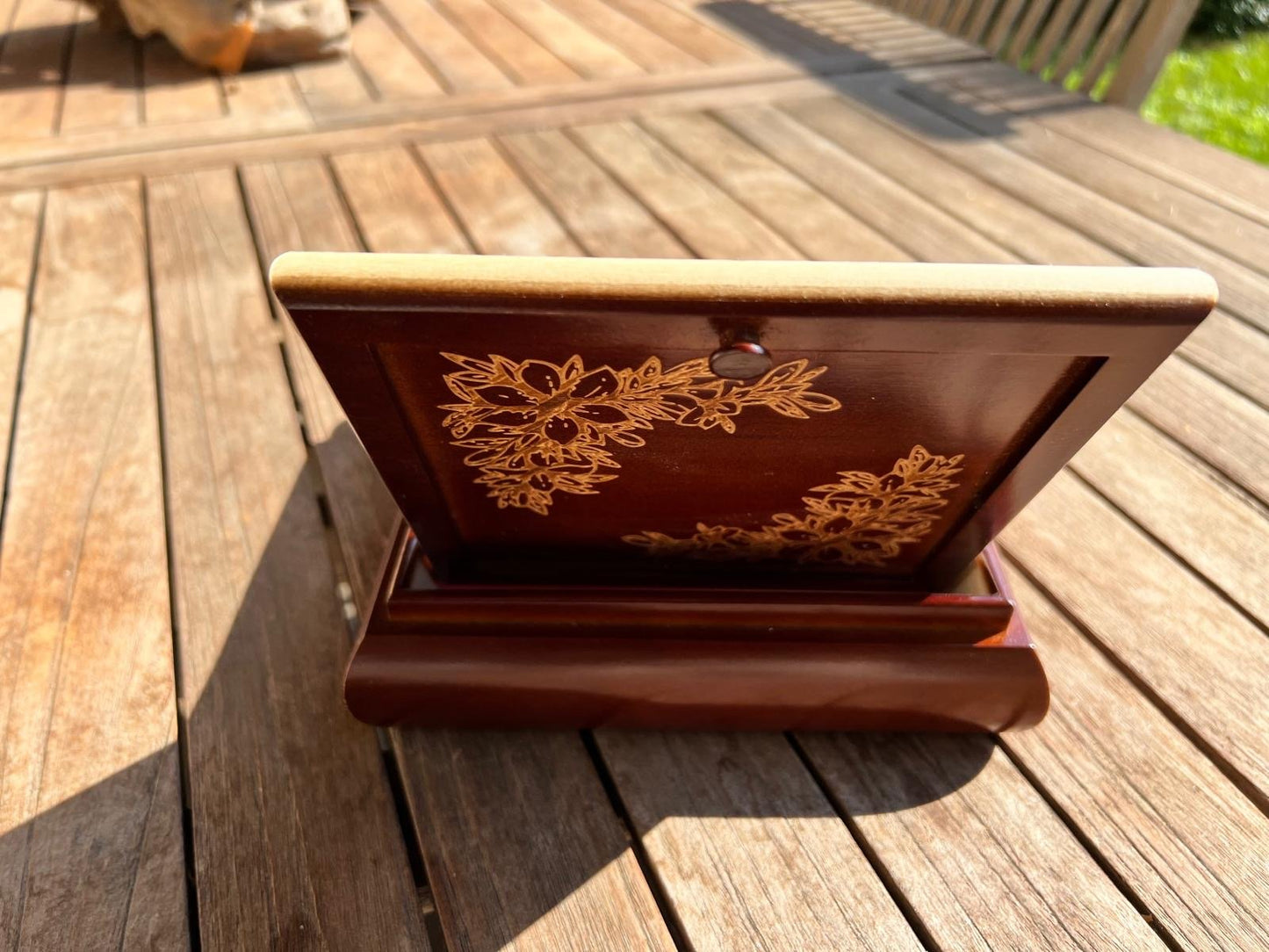 Boite à bijoux en bois fait main - La Cabane à Loulous