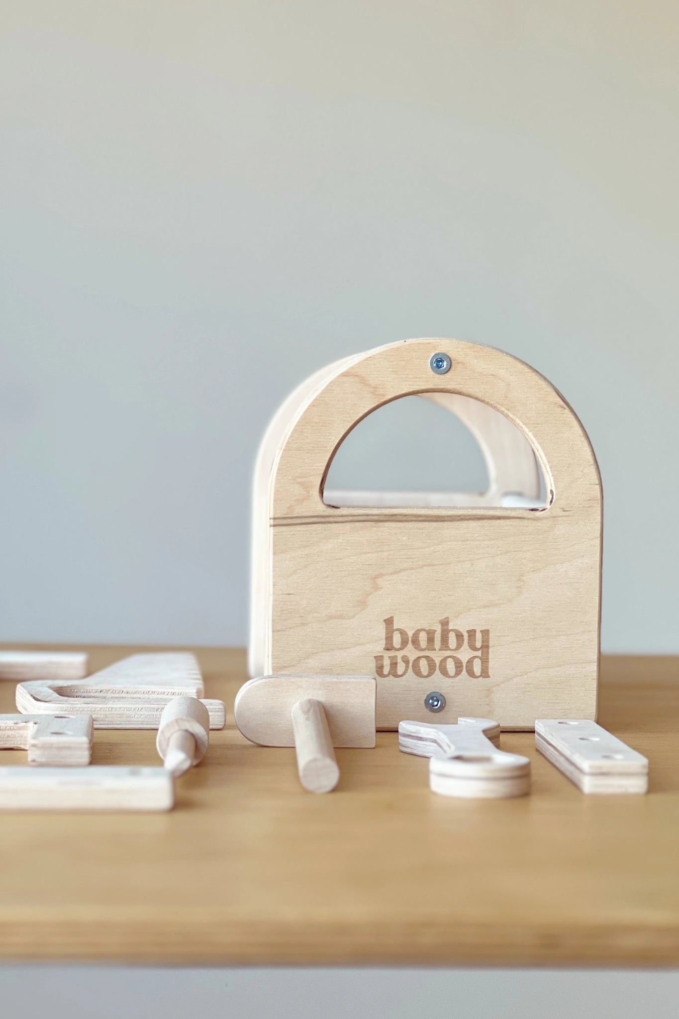 Caisse à outils en bois - La Cabane à Loulous