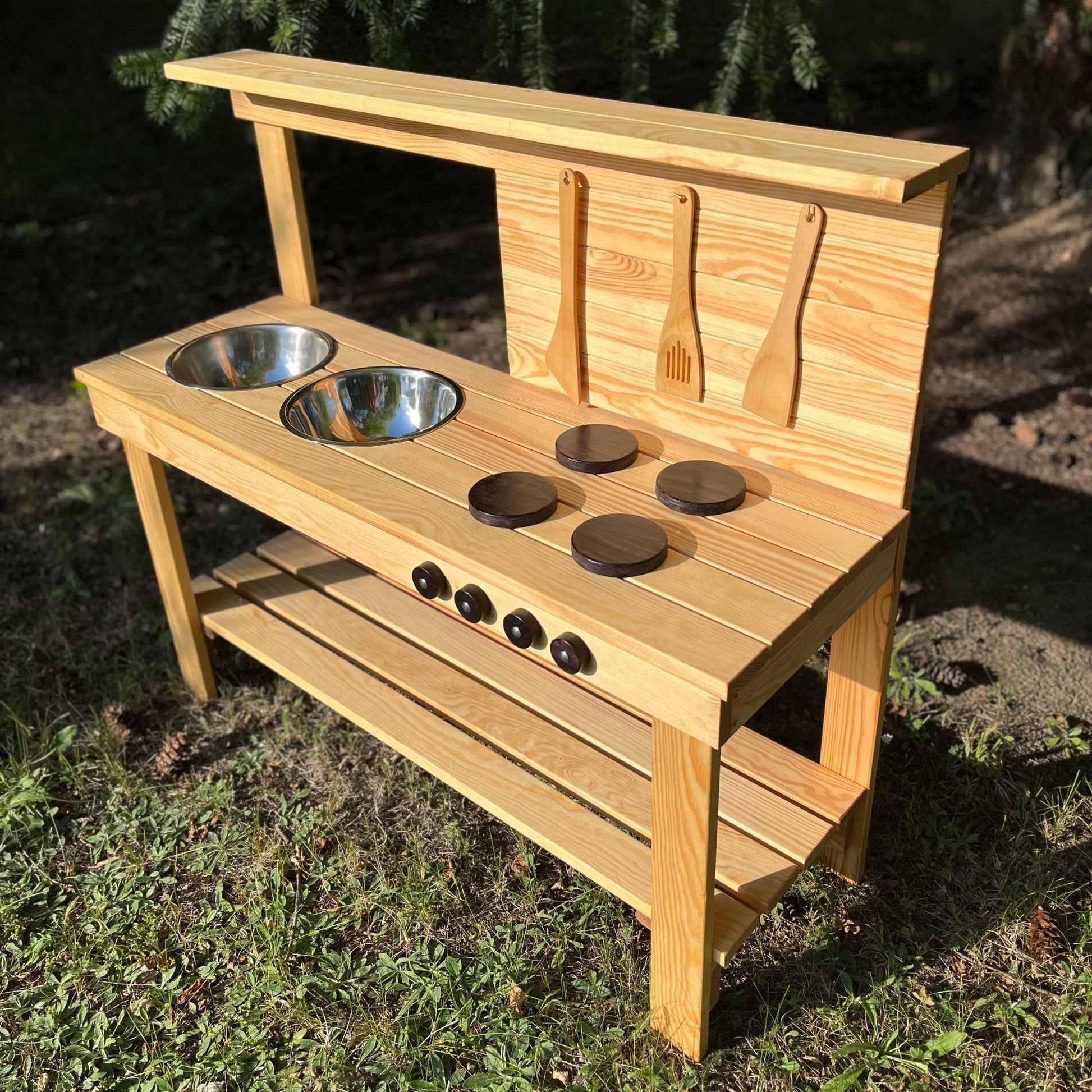 Cuisine en bois d'extérieur Sebastien - La Cabane à Loulous