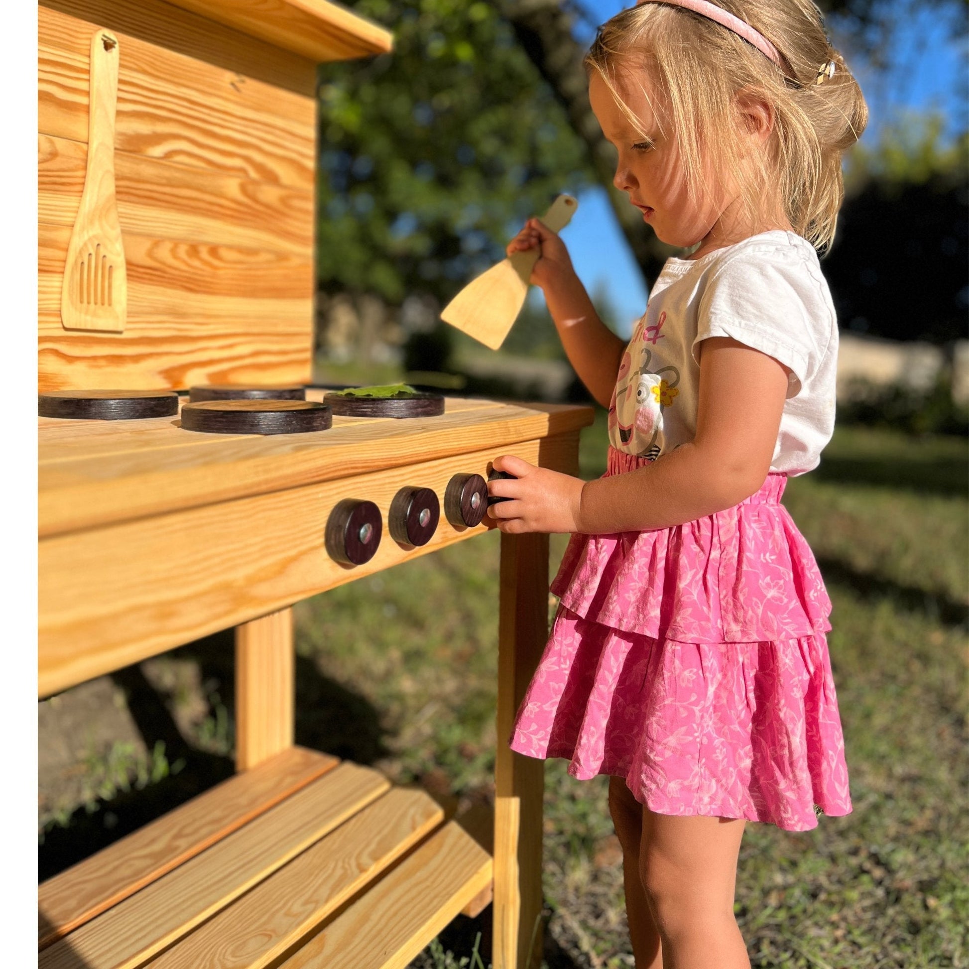 Cuisine en bois d'extérieur Sebastien - La Cabane à Loulous