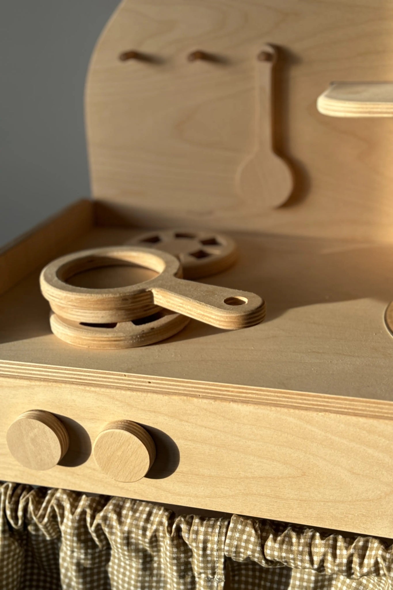 Cuisine en bois fait main - La Cabane à Loulous