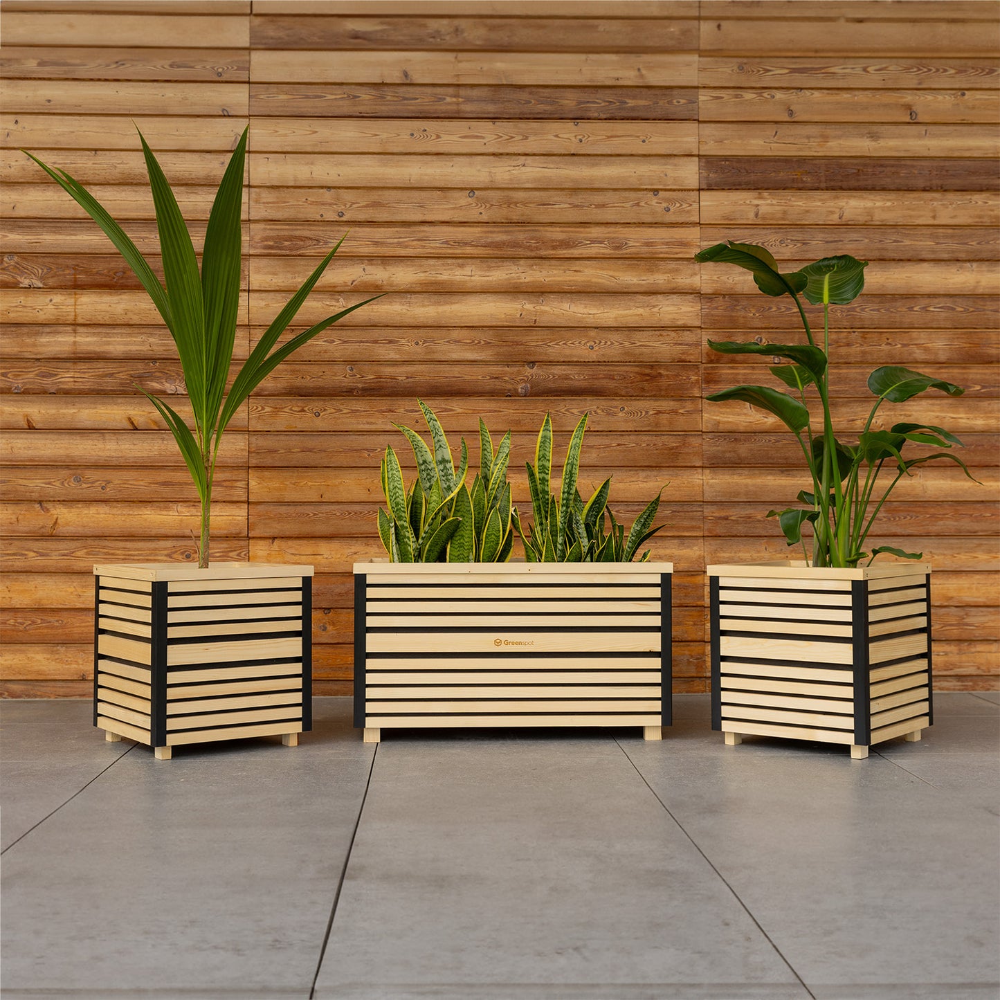 Jardinière en bois excellent 80cm