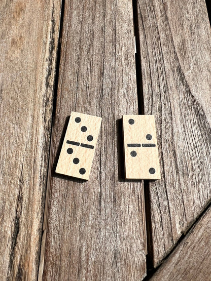 Jeu de Domino en Bois de Voyage fait main - La Cabane à Loulous