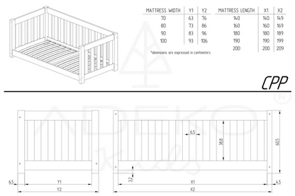 Lit Simple CPD - La Cabane à Loulous