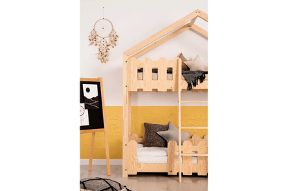Lit superposé Kaiko en Bois Fait Main - La Cabane à Loulous