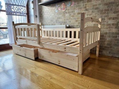 Lit superposé William en bois – cabane à loulous fonctionnelle et évolutive - La Cabane à Loulous