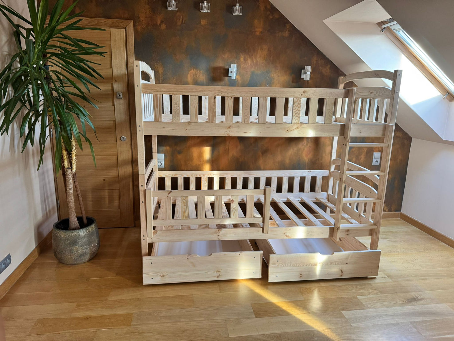 Lit superposé William en bois – cabane à loulous fonctionnelle et évolutive - La Cabane à Loulous