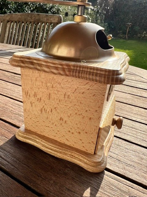 Moulin à Café Manuel en bois fait main - La Cabane à Loulous