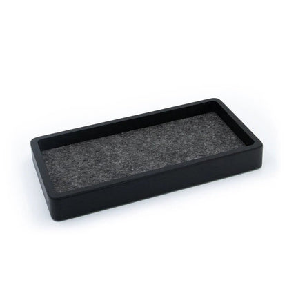 Organisateur rectangulaire avec un compartiment, chêne noir, chêne - La Cabane à Loulous