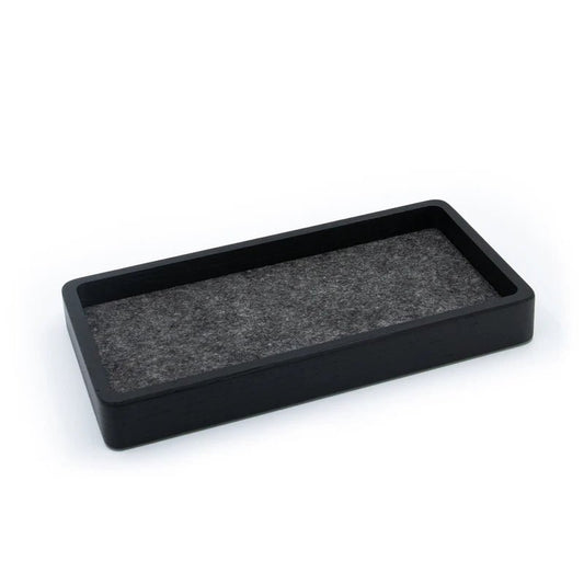 Organisateur rectangulaire avec un compartiment, chêne noir, chêne - La Cabane à Loulous