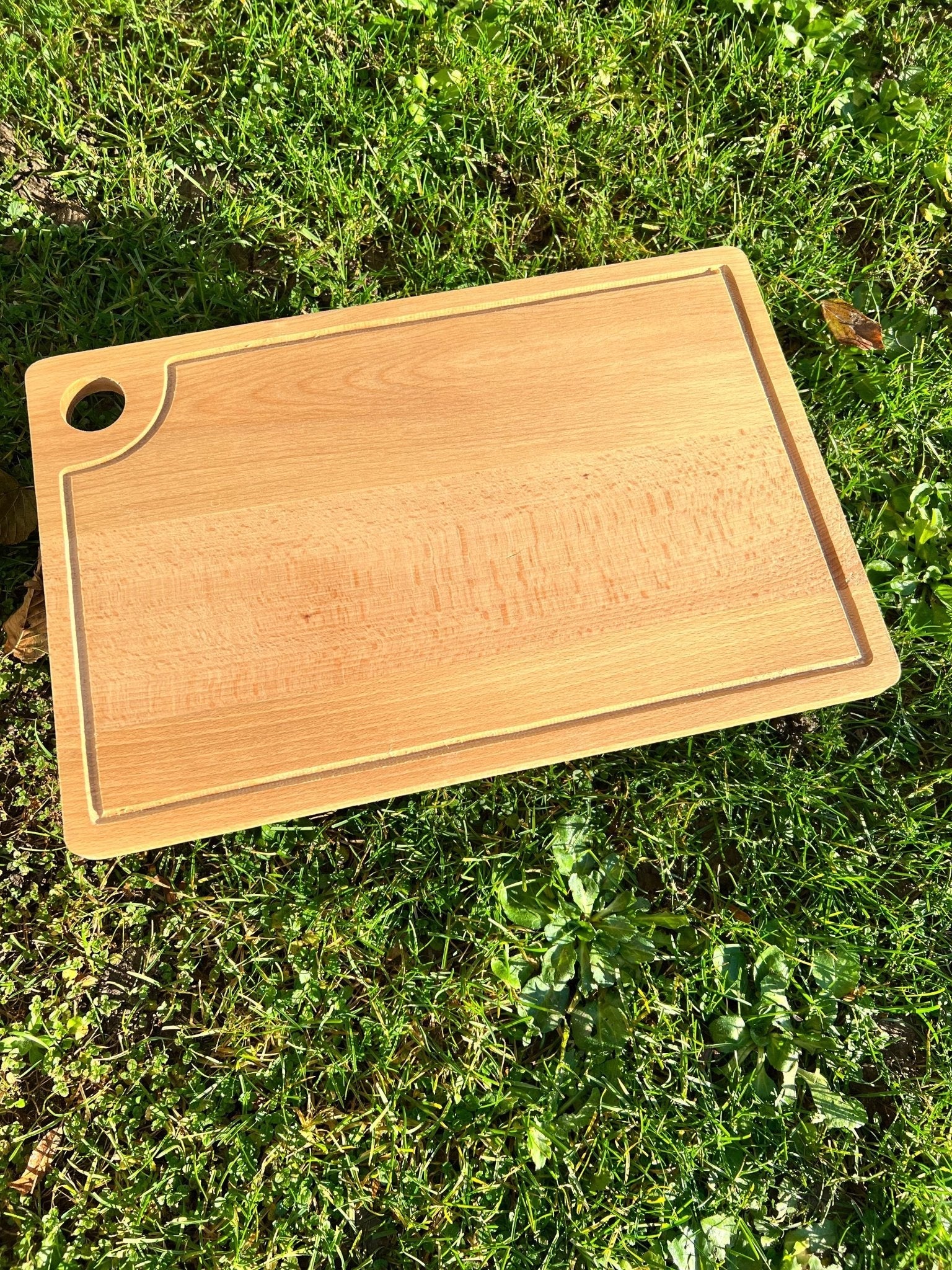 Planche à découper en Hêtre fait main – La Cabane à Loulous, robuste & élégante - La Cabane à Loulous