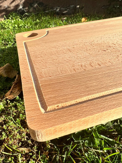 Planche à découper en Hêtre fait main – La Cabane à Loulous, robuste & élégante - La Cabane à Loulous