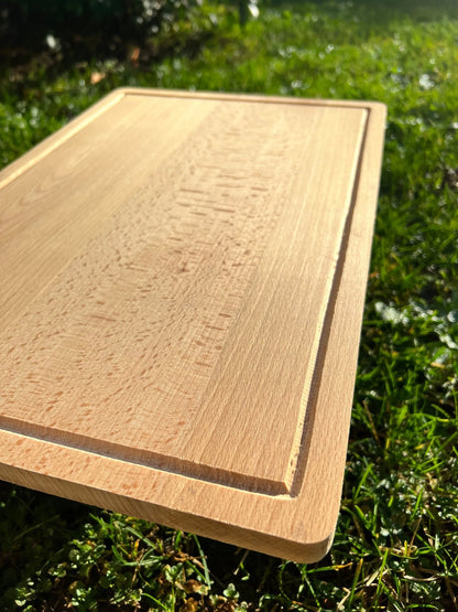 Planche à découper en Hêtre fait main – La Cabane à Loulous, robuste & élégante - La Cabane à Loulous