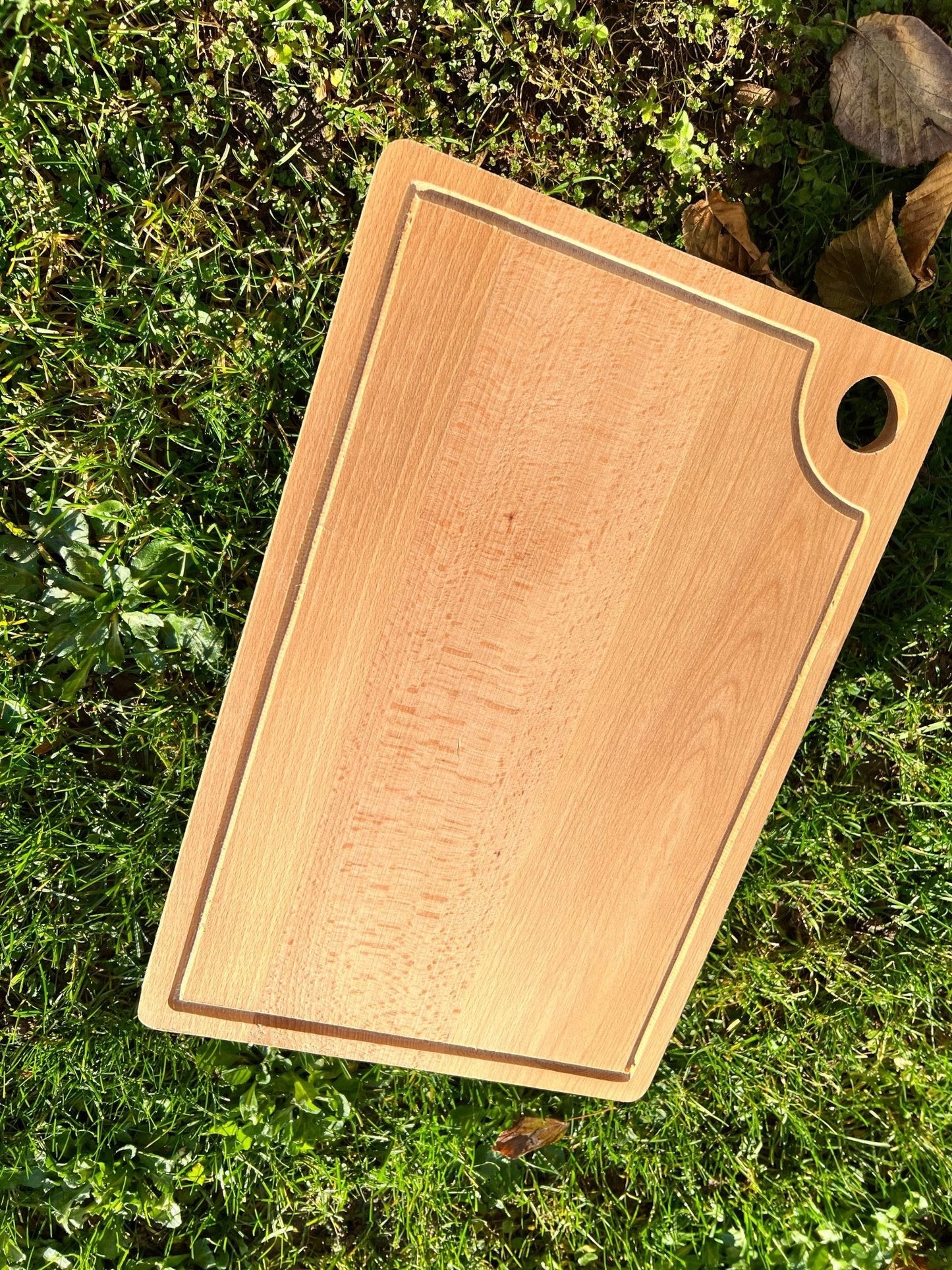 Planche à découper en Hêtre fait main – La Cabane à Loulous, robuste & élégante - La Cabane à Loulous