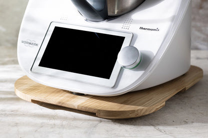 Planche en chêne pour thermomix 340x300x20mm (Compatible avec les modèles TM5 et TM6)