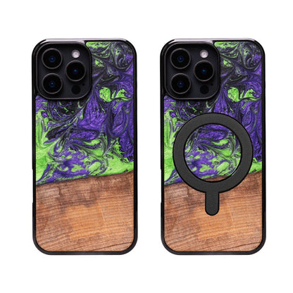 Protection Téléphone Bois et Résine Neons - Bangkok - La Cabane à Loulous