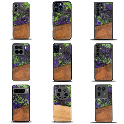 Protection Téléphone Bois et Résine Neons - Bangkok - La Cabane à Loulous