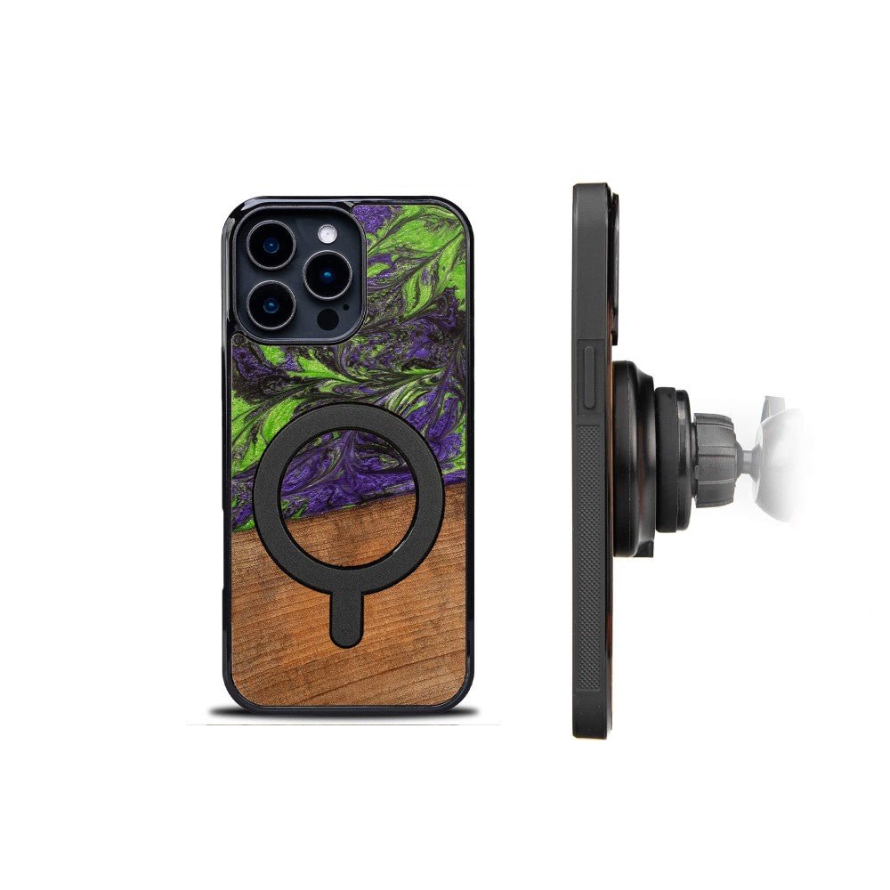 Protection Téléphone Bois et Résine Neons - Bangkok - La Cabane à Loulous