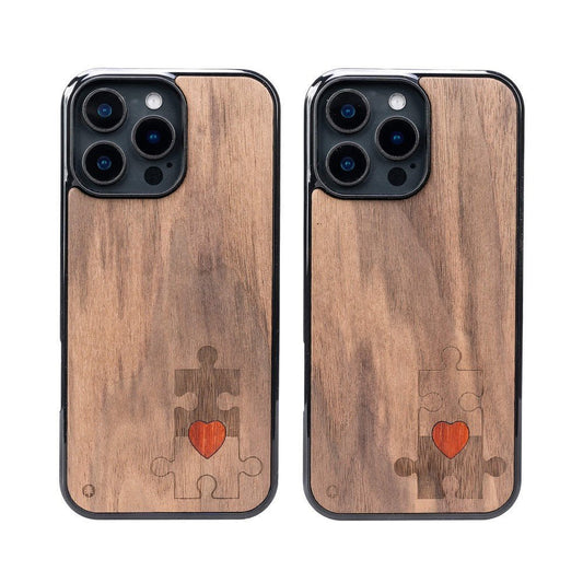 Protections Téléphone Bois I love love DUO - La Cabane à Loulous