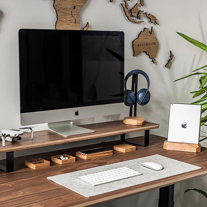 Support pour ordinateur portable Chêne Géométrique - La Cabane à Loulous