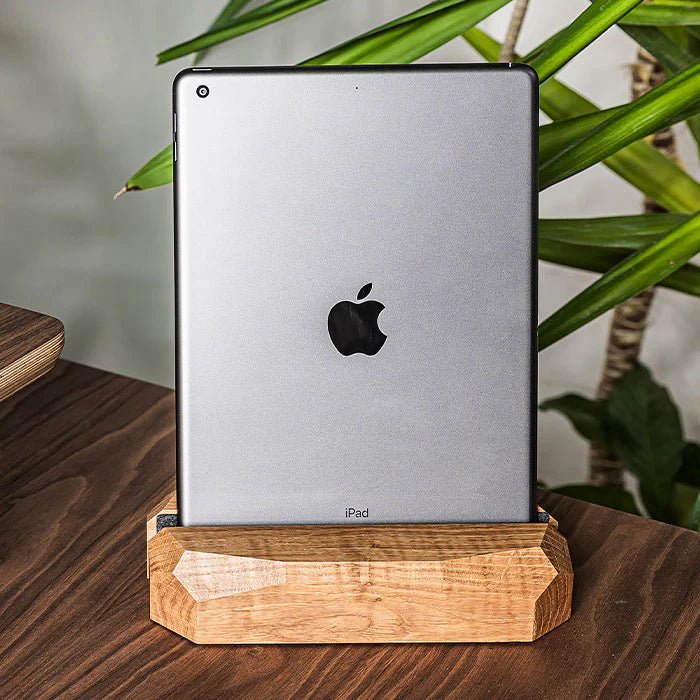 Support pour ordinateur portable Chêne Géométrique - La Cabane à Loulous