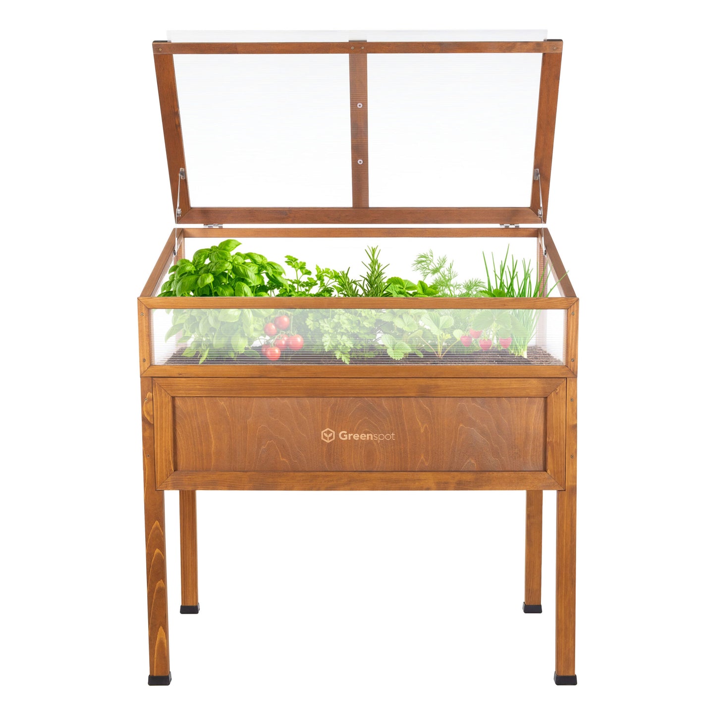 Mini serre en bois vintage pour balcon ou terrasse