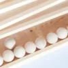 Toboggan à boules en bois Montessori - La Cabane à Loulous