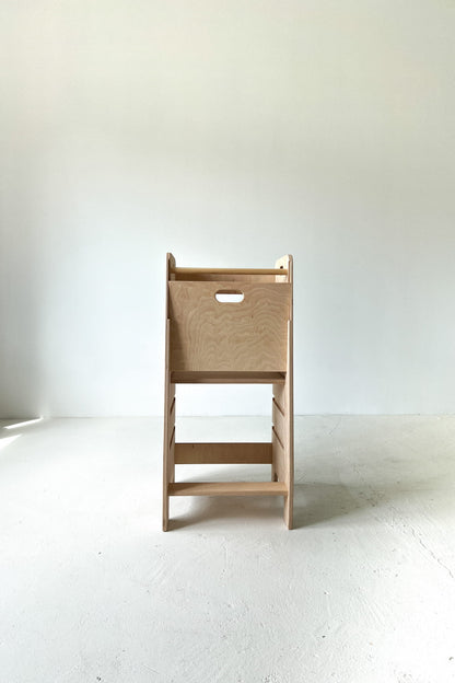 Tour en bois d'observation Montessori - Apprentissage en Cuisine - La Cabane à Loulous